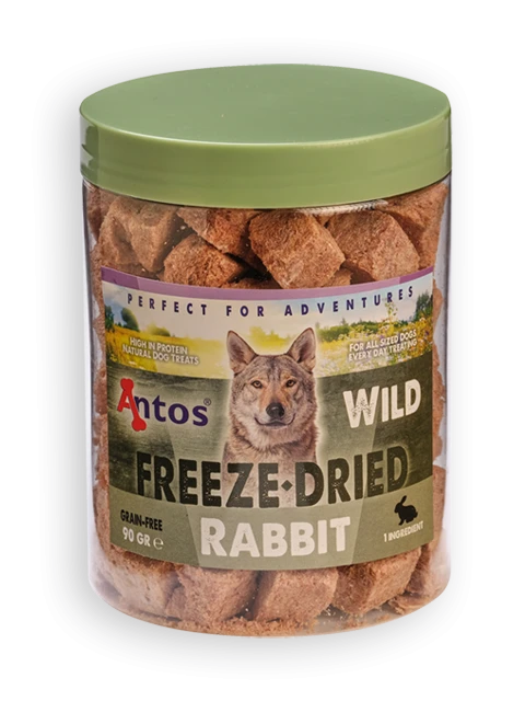 WILD Freeze-Dried Rabbit 90 gr